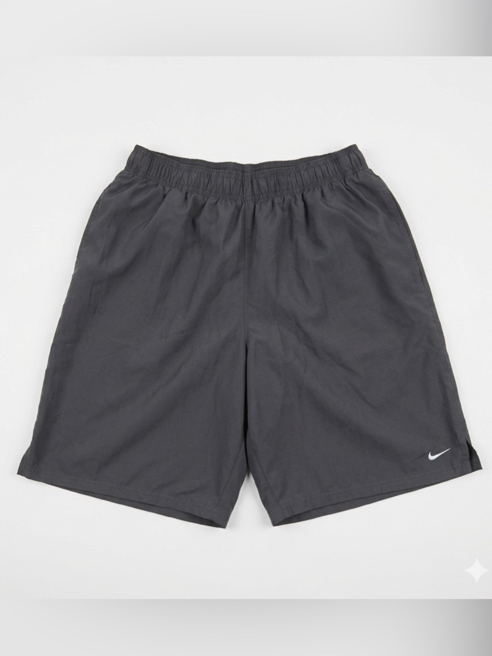 Nike Men's Black Athletic Shorts with Swoosh